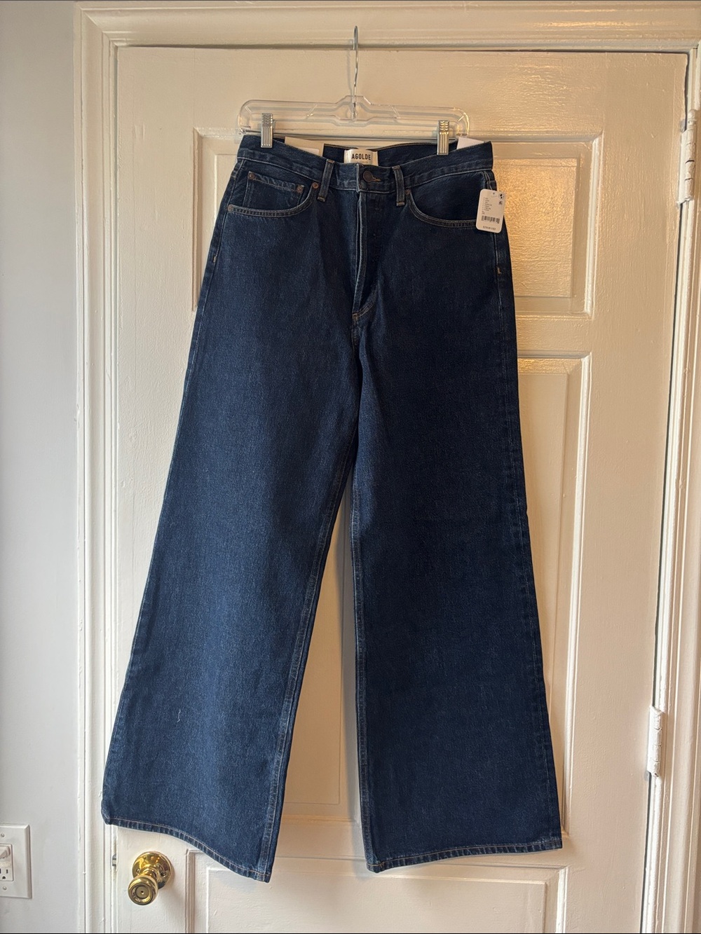 Agolde Wide-Leg High-Rise Dame Jeans